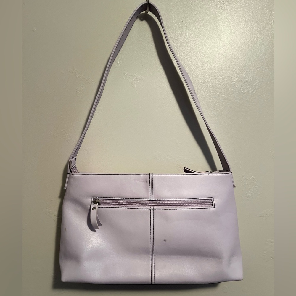 Daniel Joseph Leather Purple Pastel Shoulder Bag - Picture 10 of 16